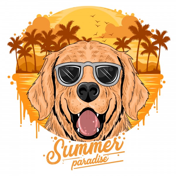 Dog Summer Paradise