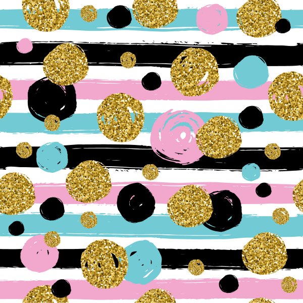 Background with glitter dots