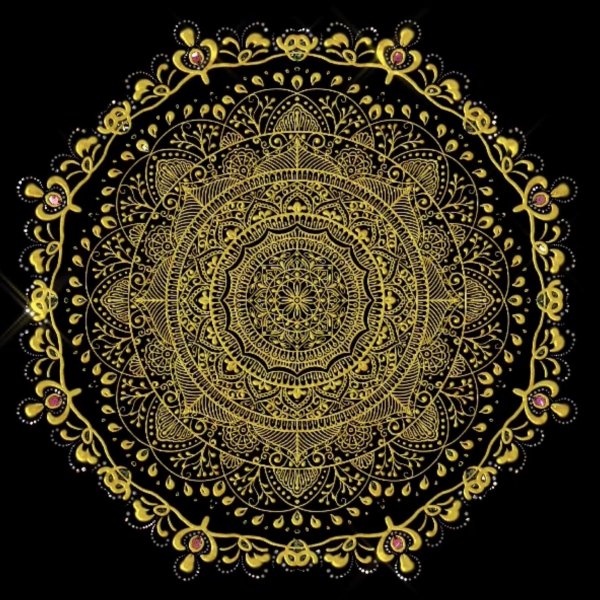 Gold Mandala 1