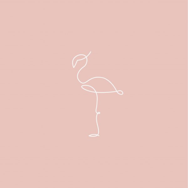 Line Flamingo
