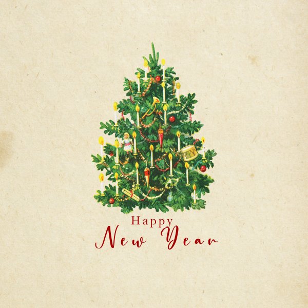 Yılbaşı Ağacı ve Işıkları - Yeni yıl 2022