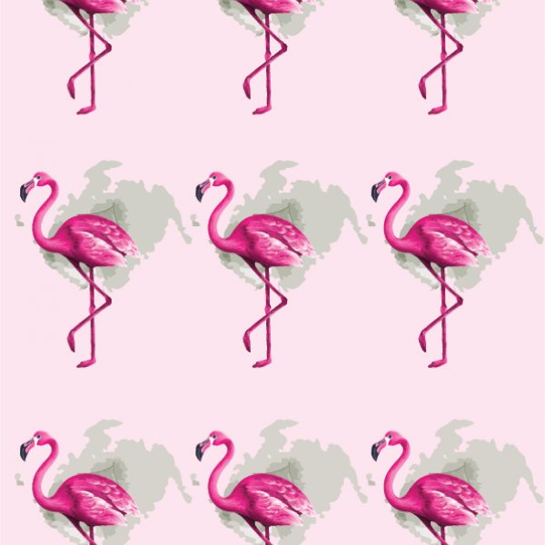 flamingo art