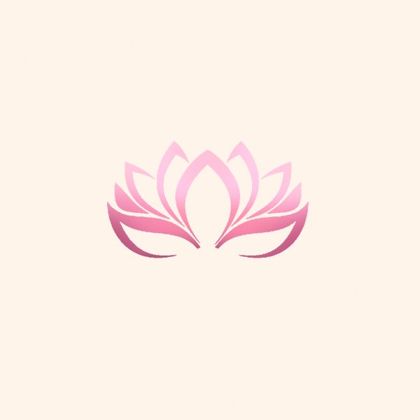 Semboller - Lotus Çiçeği pembe tonlar