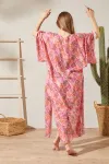 Mercan Desen Kimono