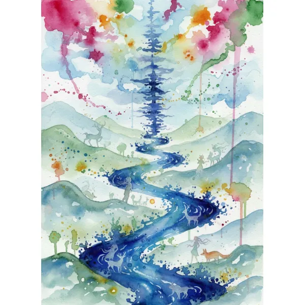 Sanatsal  desenli  tasarım