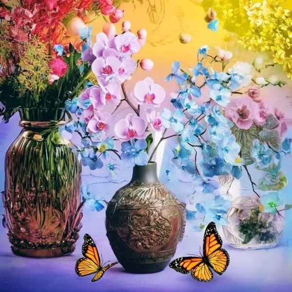 Sanatsal  desenli  tasarım