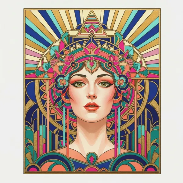 Sanatsal  desenli  tasarım