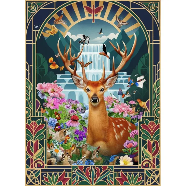 Sanatsal  desenli  tasarım