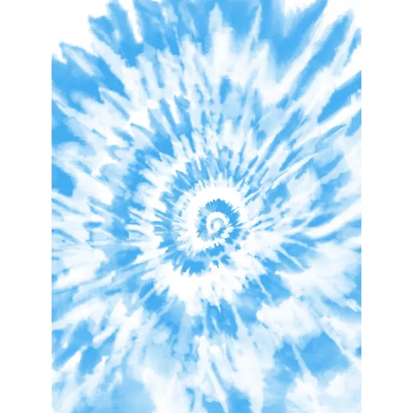 Blue tye dye