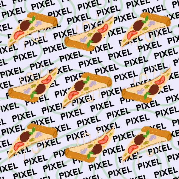 Pixel food