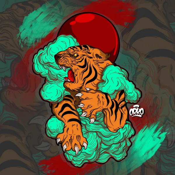 Tattoo tiger