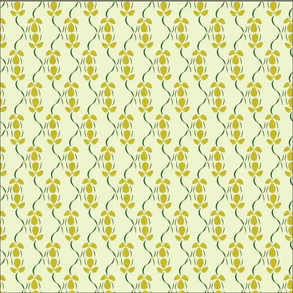 Mustardtripleflowerprint