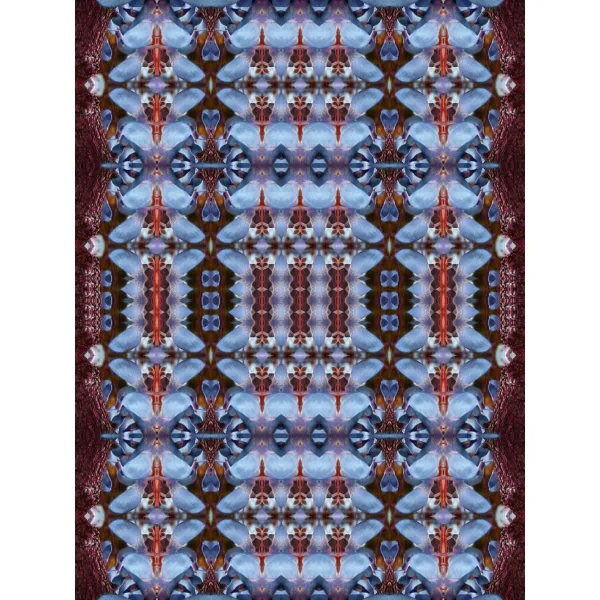 kilim-bordo mavi