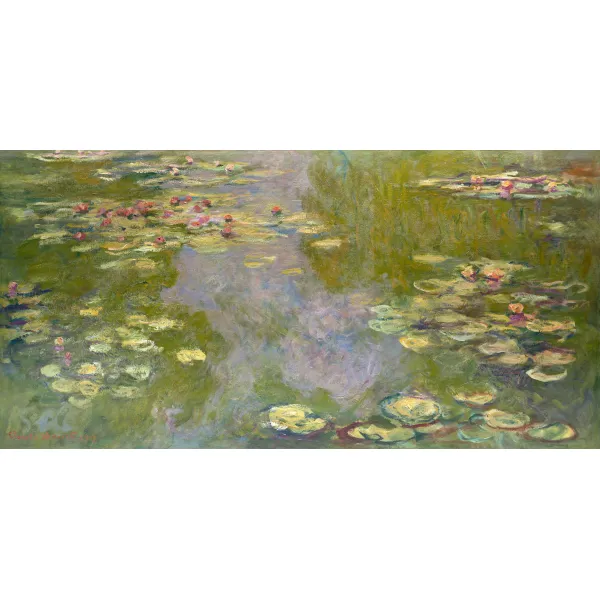 Water Lilies (1919) by Claude Monet, Yüksek Çözünürlükte Baskı