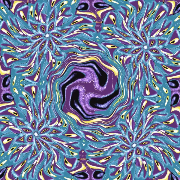 Rüyasal Spiral Desen