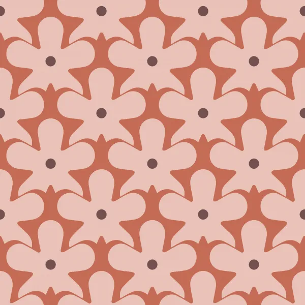 Retro Flower Design