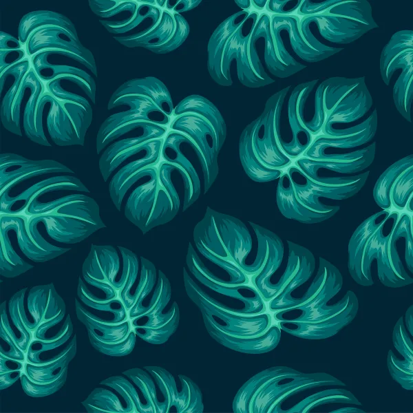 monstera pattern