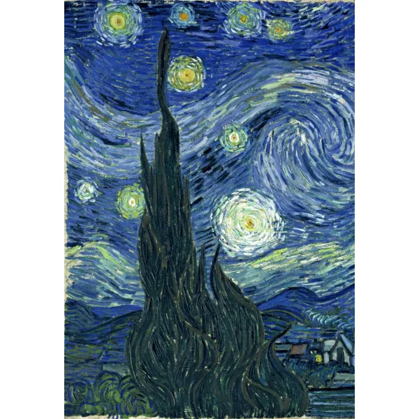 Van Gogh Yıldızlı Gece 2